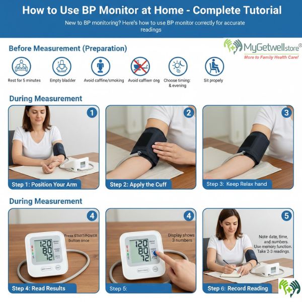 how to use bp monitor