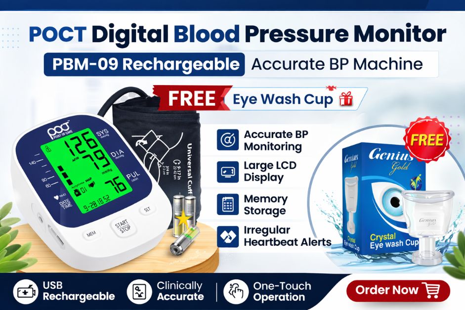 poct digital blood pressure monitor