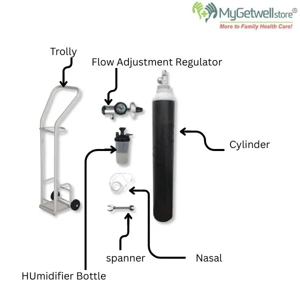 Oxygen Cylinder with Trolley.webp