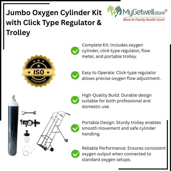 jumbo oxygen cylinder with trolley for home use.webp