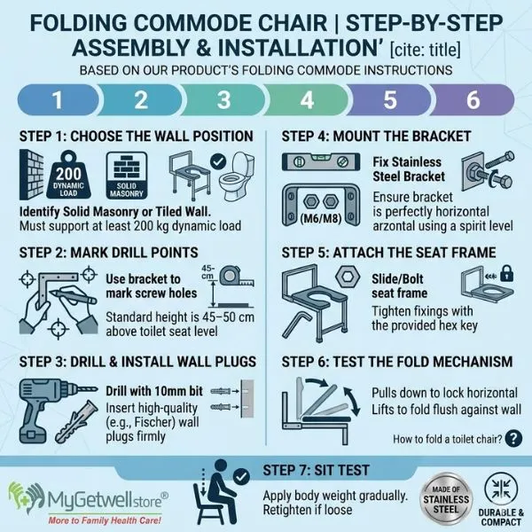 how to install folding commode chair.webp