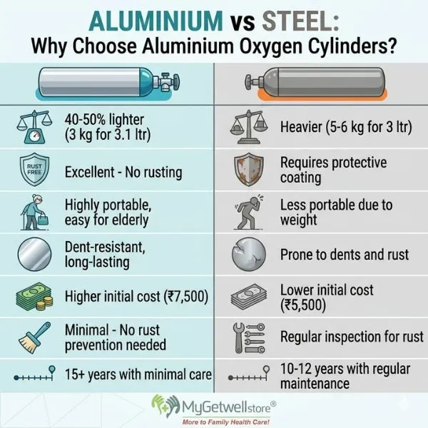 aluminium oxygen cylinder weight.webp