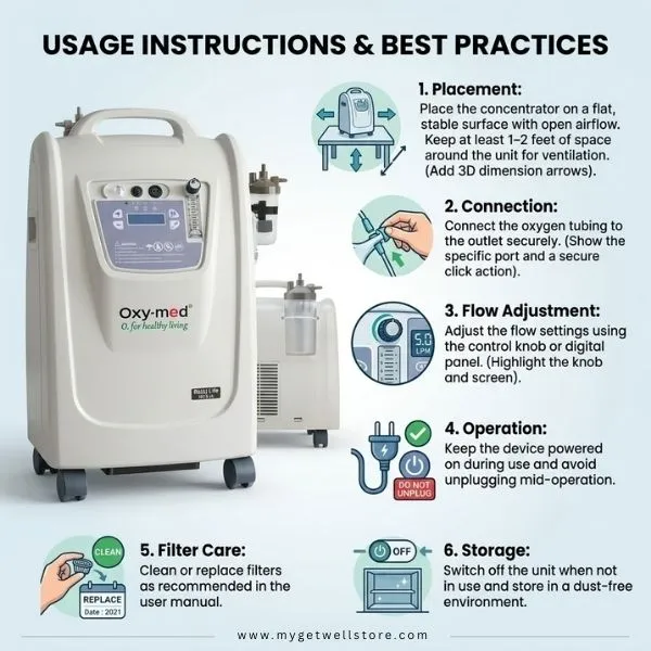 Oxymed Oxygen Concentrator price.webp
