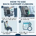 how to use UM back support cushion.webp