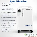 specification of Jay 5 Oxygen Concentrator.webp