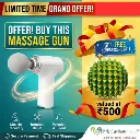 mini massage gun with acupressure ball.webp