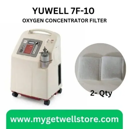 [Concentrator Filter] Yuwell 7F-10 Oxygen Concentrator Replacement Filters (Pack of 2) – Original Parts