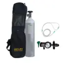 Portable Oxygen Kit – Oxylife 4.5 (675 Liters Oxygen Cylinder Kit) Ready-to-Use for Emergency Oxygen With Regulator