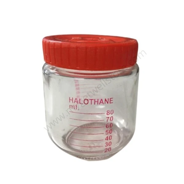 Halothane Vaporizer Bottle for Anesthesia Machine – Goldman Type