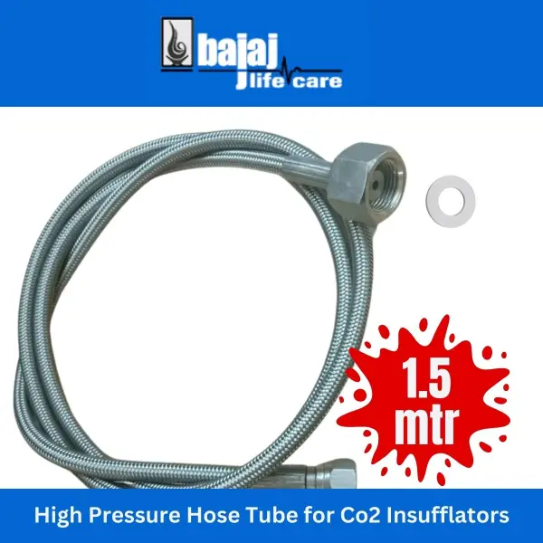 Flexible High Pressure Hose Tube – Laparoscopic CO2 Insufflator Connector