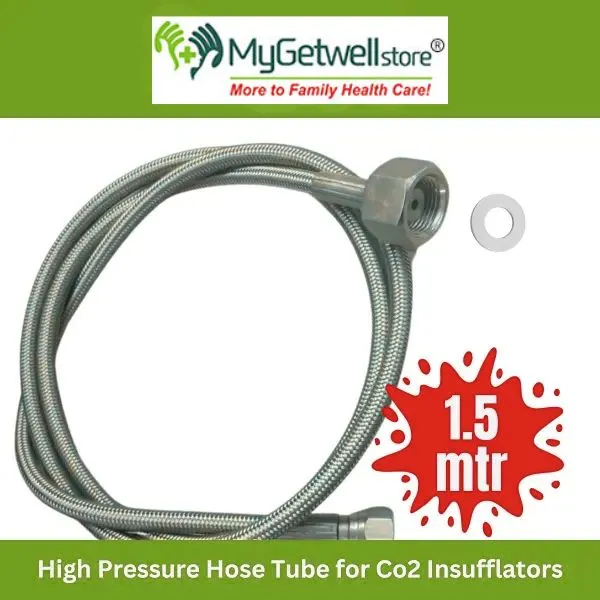 Flexible High Pressure Hose Tube for Laparoscopic CO₂ Insufflator Connector