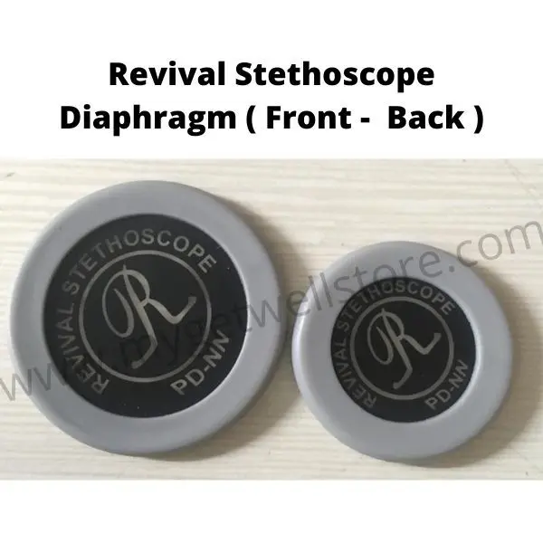 Revival Stethoscope Diaphragm (Front - Back)Replacement for Accurate Heart & Lung Sounds