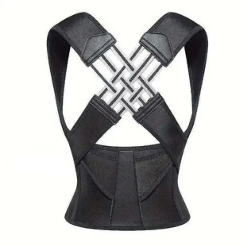Adjustable Back Posture Corrector Belt – Upper & Lower Back Support for Men & Women