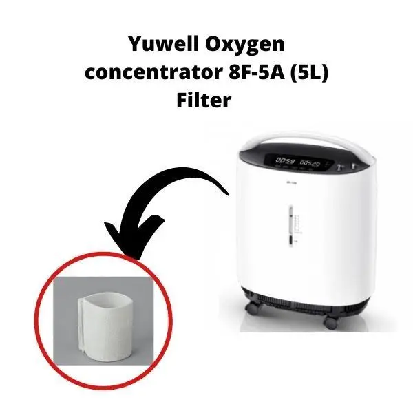 Yuwell Oxygen concentrator 8F-5A (5L) Filter (2PC)