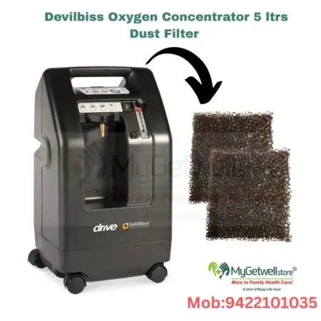 Dust Filter For Devilbiss Oxygen Concentrator 5 ltrs - Pack of 2