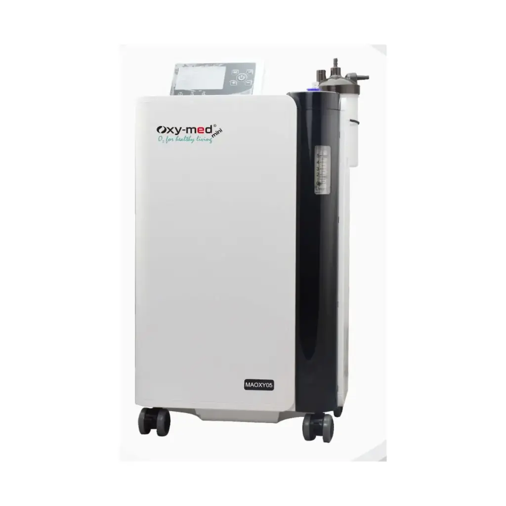 OxyMed Oxygen Concentrator 5 Lit – Compact & Low-Noise Home Oxygen Machine