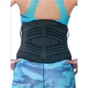 Neoprene Lumbar Support Belt | Universal Fit Adjustable Back Support Belt for Daily Activities