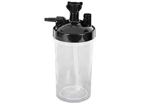 Universal Oxygen Concentrator Humidifier Bottle | Compatible Moisture Bottle for Oxygen Devices