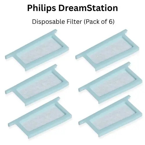 Philips DreamStation Disposable Ultra Fine Filters – 6 Pack | Original CPAP Replacement Filters