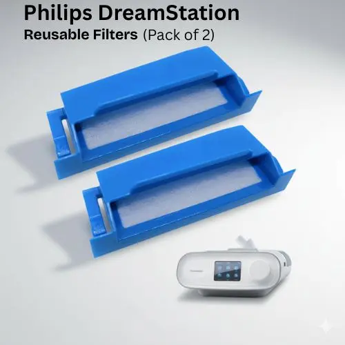 Philips DreamStation Style Reusable Filters (Pack of 2) for CPAP Devices – CF1010F