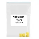 Nebulizer Air Filters – Pack of 2 | Universal Replacement for All Nebulizer Machines