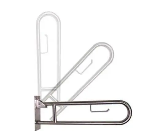 Foldable Grab Bar for Bathroom & Toilet – Stainless Steel Safety Support Rail