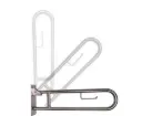 SS Foldable Grab Bar for Bathroom & Toilet | Stainless Steel Safety Support Rail