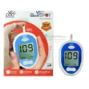 POCT Gluco Spot Glucometer with Test Strips | Blood Sugar Test Device