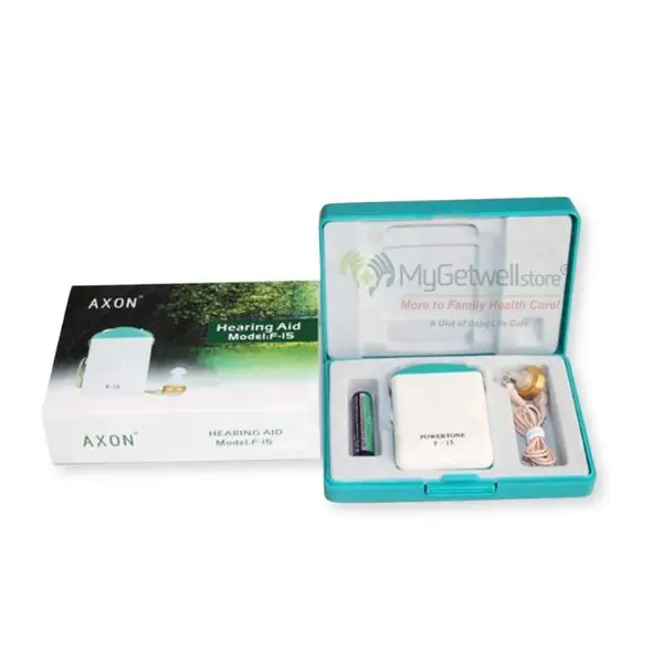 AXON F-15 Rechargeable Digital Hearing Aid – Clear Sound Device
