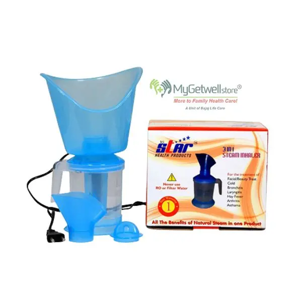 TCI Star Health 3-in-1 Steam Inhaler Vaporizer & Facial Steamer