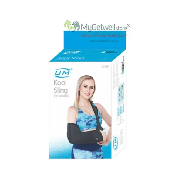 UM Kool Arm Sling – Adjustable Lightweight & Breathable Arm/Shoulder Support (S)