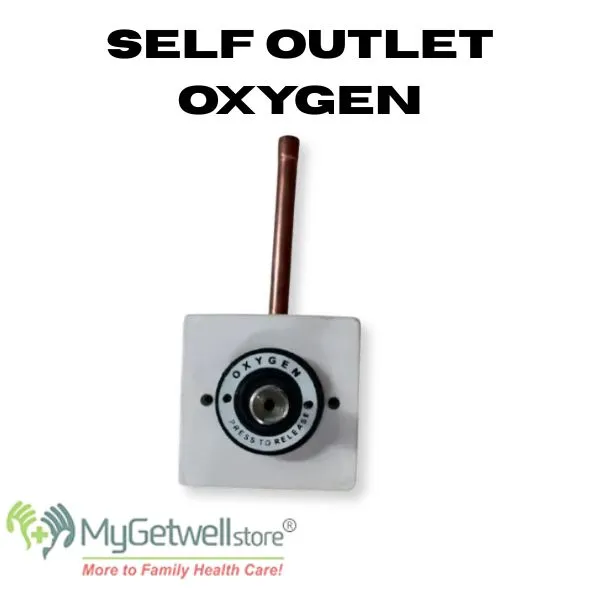 Self Outlet Oxygen | Medical Gas Outlet Connector for Hospital Use
