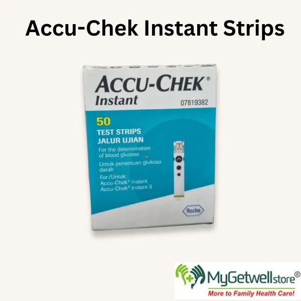 Accu-Chek Instant Test Strips (50 Strips) for Accu Chek Instant S Glucometer