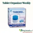 Taborg TID Tablet Organiser – 3 Times a Day Pill Box for Daily Medicine Management