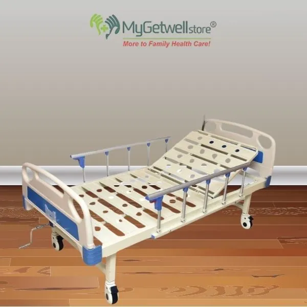 Manual Adjustable Hospital Bed for Rent in Nagpur | Patient Care Bed