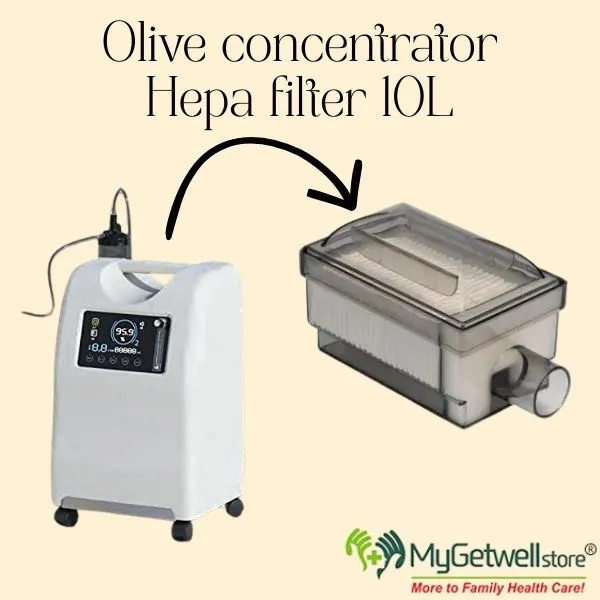 [olive] Olive Oxygen Concentrator Air Inlet Filter – 10 LPM Compatible Replacement Filter