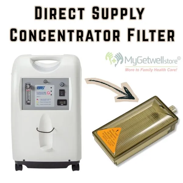 Direct Supply Oxygen Concentrator Filter Replacement | Intake Foam Filter