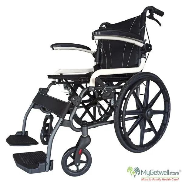 Karma Ryder 6 F20 Wheelchair - 20" Wide Seat Premium Manual Wheelchair for Heavy Users
