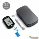 Dr Odin Glucometer with Strips – GDH Kit with 25 Strips & Lancets