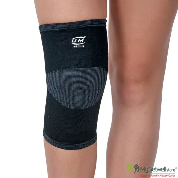 Knee Support Comfort Sleeve with Stabilizers for Walking & Gym