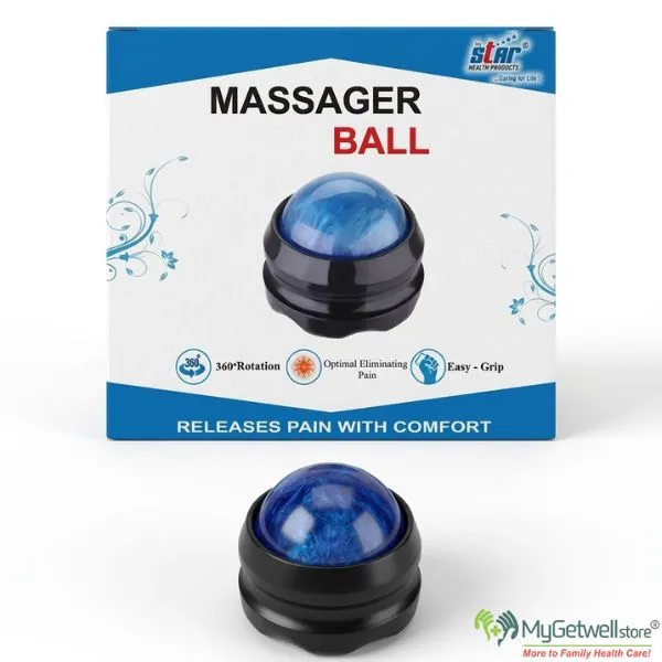 Magnetic Massage Roller Ball for Body & Hand Use | Spiky Massage Ball Massager