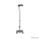 Vissco Quadripod Walking Stick Adjustable 4-Leg Cane Support