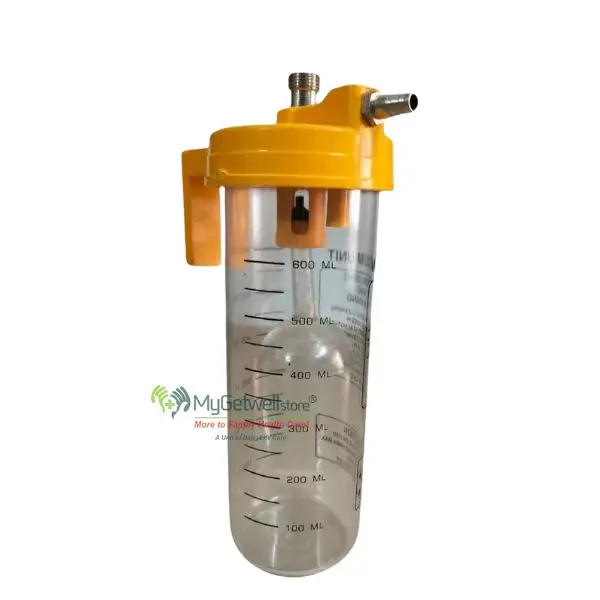 Ward Vacuum Unit with 600 ml Suction Jar – Durable Hospital Use Container