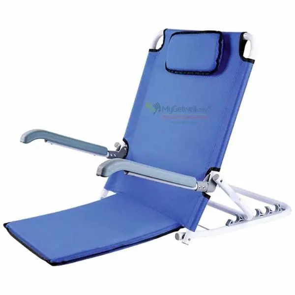 Adjustable Back Rest With Support Mattress for Bed Sitting | Home & Care Use