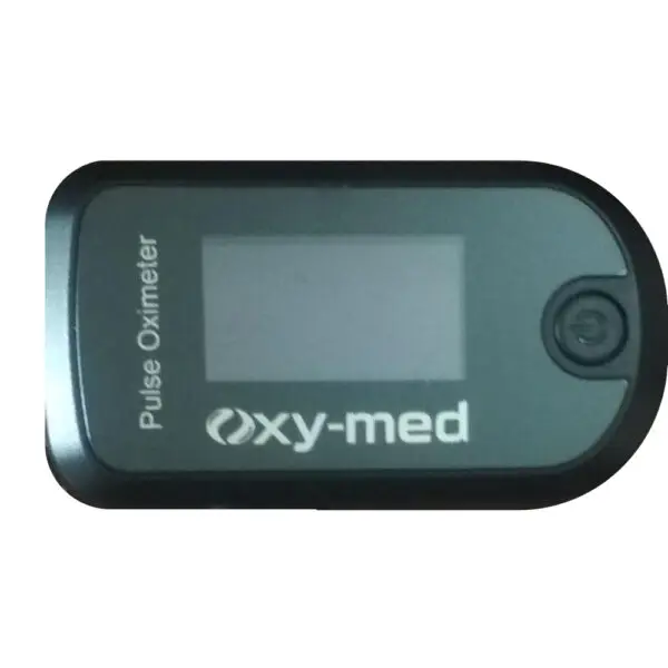 OxyMed Fingertip Pulse Oximeter with SpO₂ & Pulse Display (Free Acupressure Wooden Ball)