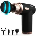 Dr. Trust Deep Tissue Massage Gun for Muscle Pain Relief, Recovery & Relaxation – 6 Speed, 4 Attachments