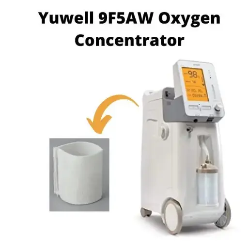 Yuwell 9F5AW Oxygen Concentrator Filter (Pack of 2)