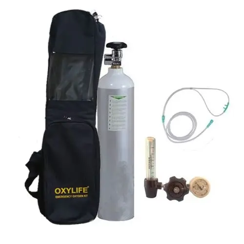 Oxylife 4.5 Portable Oxygen Cylinder Kit (675 Liters) | Lightweight & Refillable Oxygen Setup in India