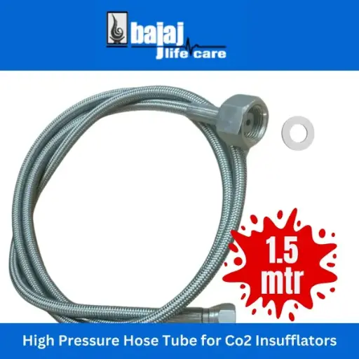 Flexible High Pressure Hose Tube – Laparoscopic CO2 Insufflator Connector