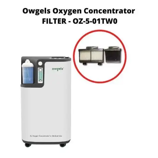 Owgels Oxygen Concentrator Filter OZ-5-01Two – Genuine Replacement Filter